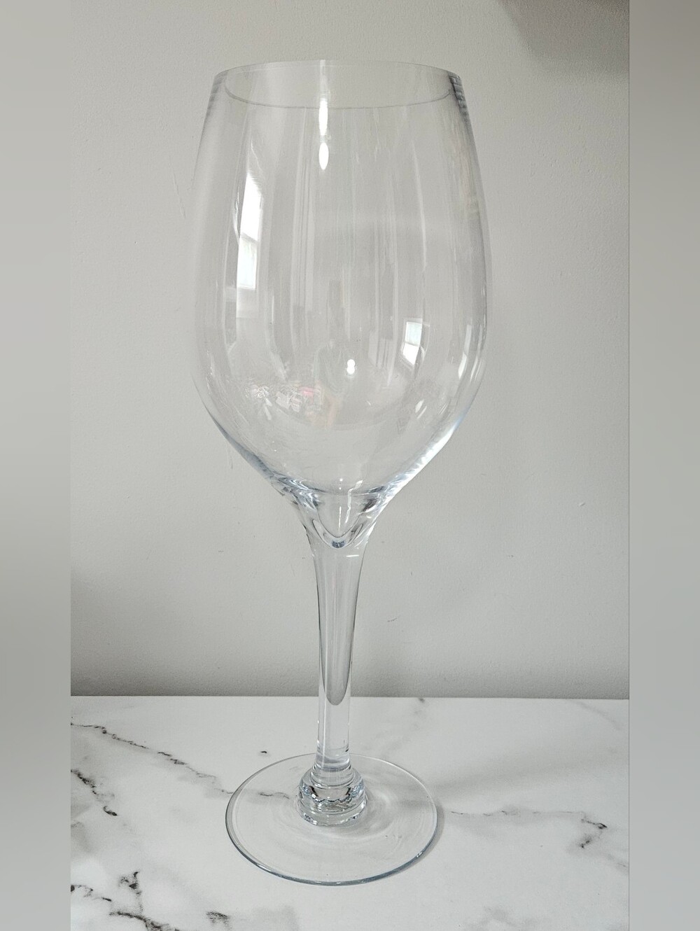 Extra Large Glass Decorative Wine Glass (Approx 20" Tall)